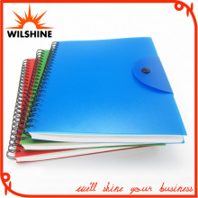 Custom Spiral Address Notebook with PP Cover for Business Gift (PPN220)